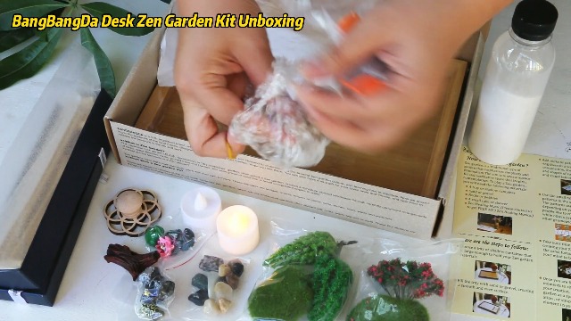 Amazon.com: Tabletop Zen Garden Kit Set - Mini Rock Sand Garden